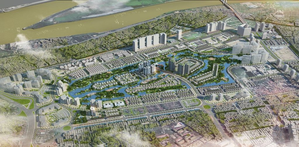 Mặt bằng tổng thể khu đô thị Ciputra Hà Nội