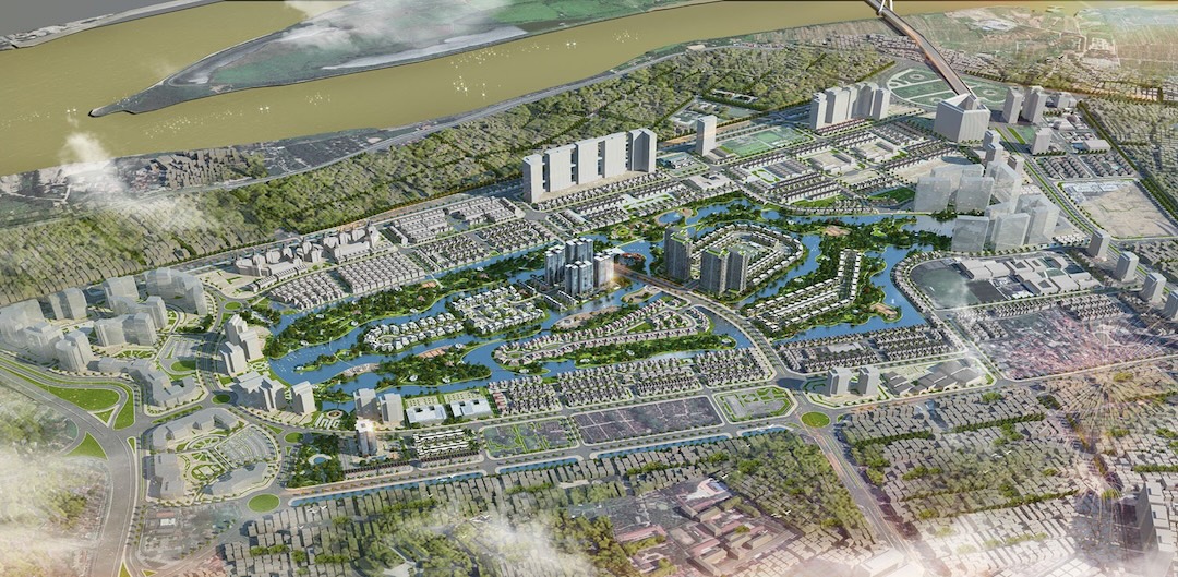 Mặt bằng tổng thể khu đô thị Ciputra Hà Nội