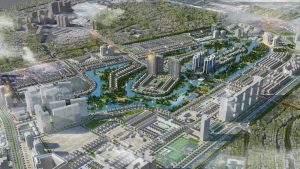 Phối cảnh tổng thể khu đô thị Ciputra Hà Nội