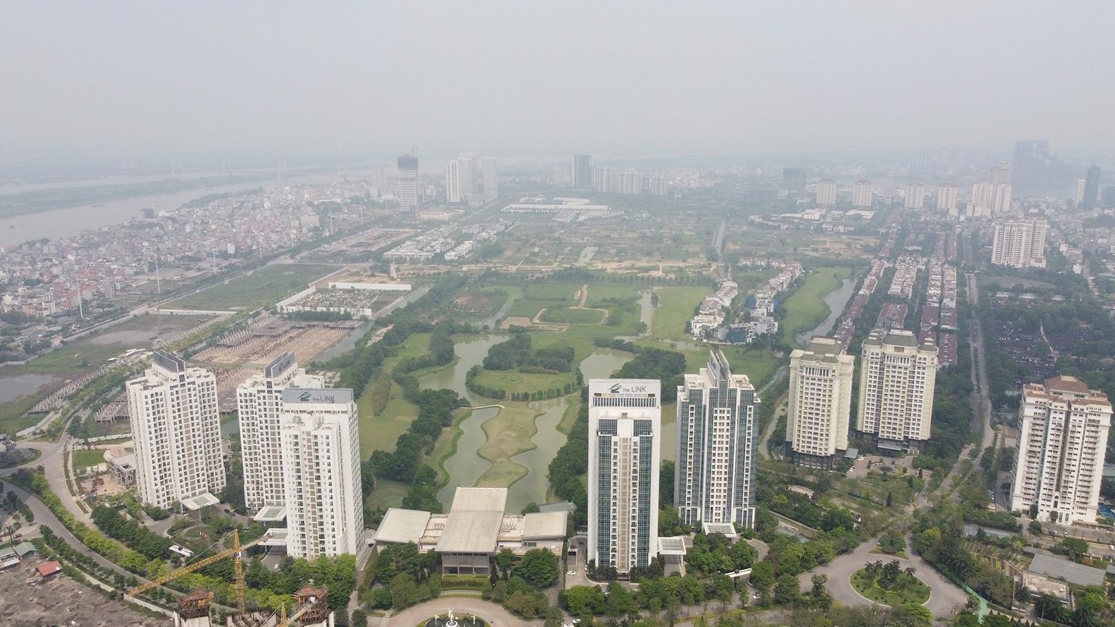 Phối cảnh tổng thể khu đô thị Ciputra Hà Nội