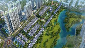 Phối cảnh tổng thể khu đô thị Ciputra Hà Nội