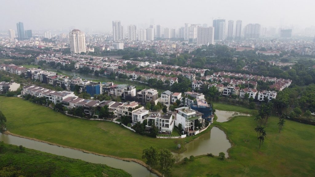 Phối cảnh tổng thể khu đô thị Ciputra Hà Nội