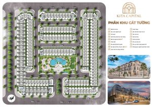 Sơ đồ thiết kế biệt thự phân khu Cát Tường Kita Capotal Ciputra Hà nội