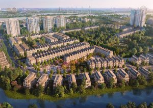 Phối cảnh biệt thự phân khu Cát Tường Kita Capotal Ciputra Hà nội