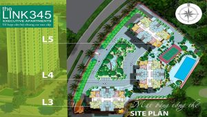 Mặt bằng điển hình phân khu The Link3,4,5 Ciputra Hà Nội